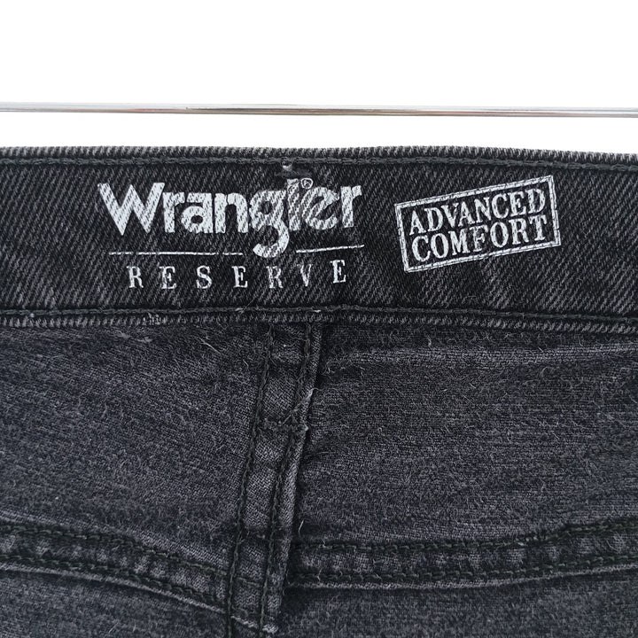 Wrangler RESERVE Black Denim Straight Denim Pants Men's W35 equivalent / eaa403703