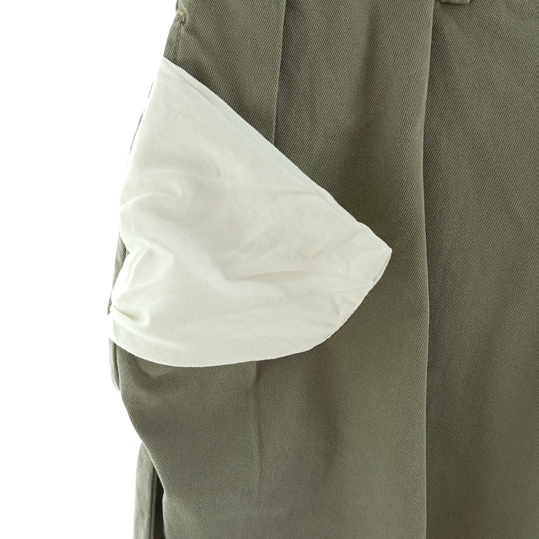 Ralph Lauren POLO by Ralph Lauren ANDREW PANT Two-pleat chino pants for men, equivalent to W34 cotton Khaki type Vintage Second Hand