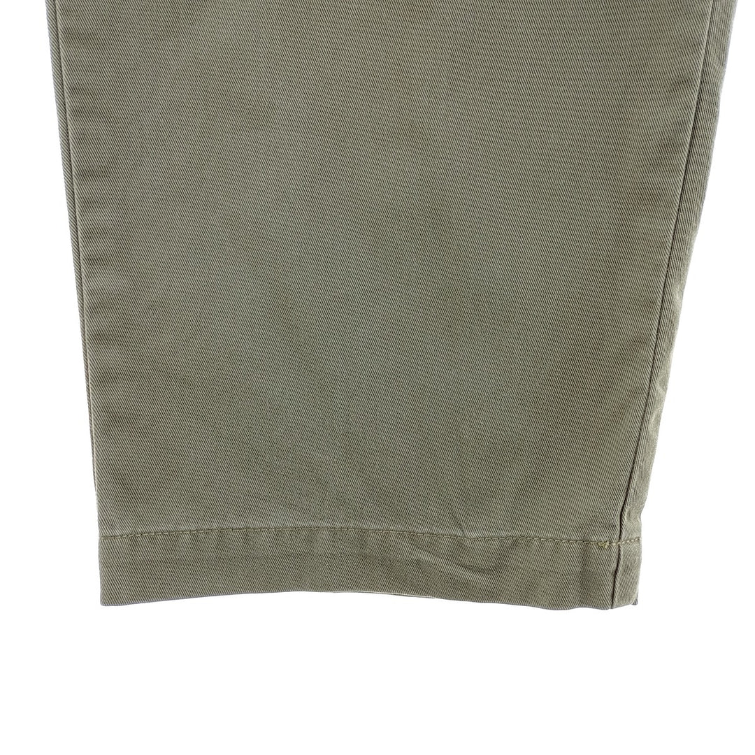 Ralph Lauren POLO by Ralph Lauren ANDREW PANT Two-pleat chino pants for men, equivalent to W34 cotton Khaki type Vintage Second Hand