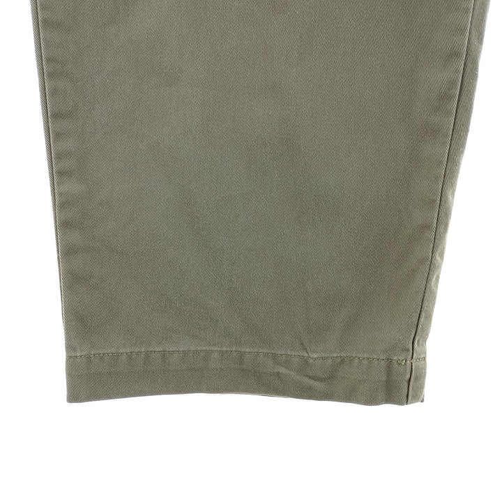 Ralph Lauren POLO by Ralph Lauren ANDREW PANT Two-pleat chino pants for men, equivalent to W34 cotton Khaki type Vintage Second Hand