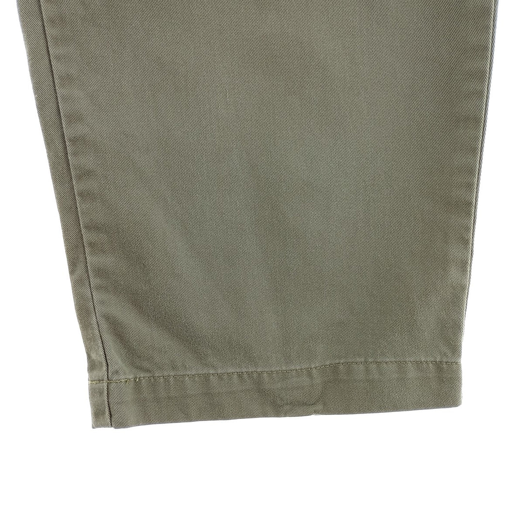 Ralph Lauren POLO by Ralph Lauren ANDREW PANT Two-pleat chino pants for men, equivalent to W34 cotton Khaki type Vintage Second Hand