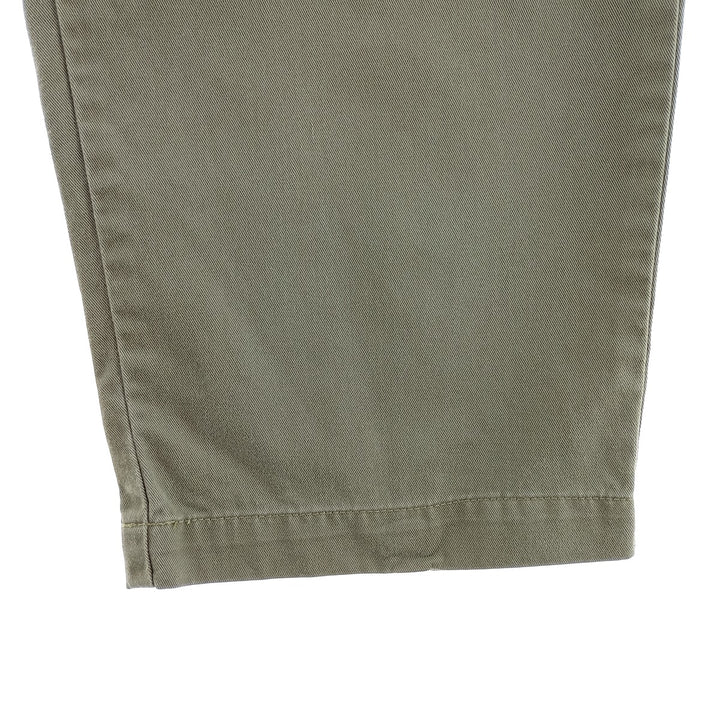Ralph Lauren POLO by Ralph Lauren ANDREW PANT Two-pleat chino pants for men, equivalent to W34 cotton Khaki type Vintage Second Hand