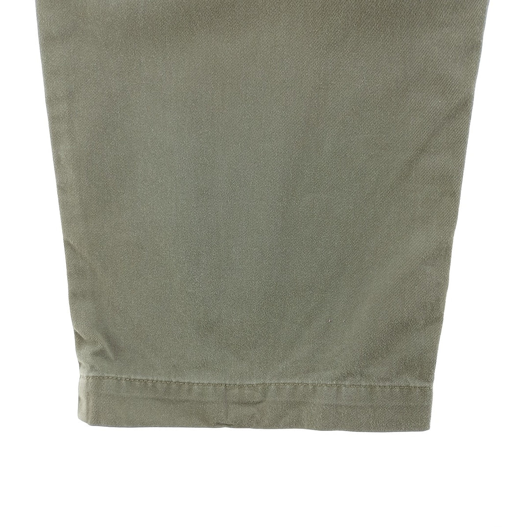 Ralph Lauren POLO by Ralph Lauren ANDREW PANT Two-pleat chino pants for men, equivalent to W34 cotton Khaki type Vintage Second Hand