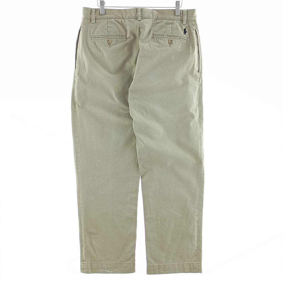 Ralph Lauren POLO by Ralph Lauren ETHAN PANT Two-pleat chino pants for men, size W33 / eaa403711