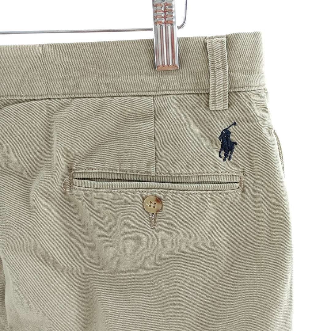 Ralph Lauren POLO by Ralph Lauren ETHAN PANT Two-pleat chino pants for men, size W33 / eaa403711