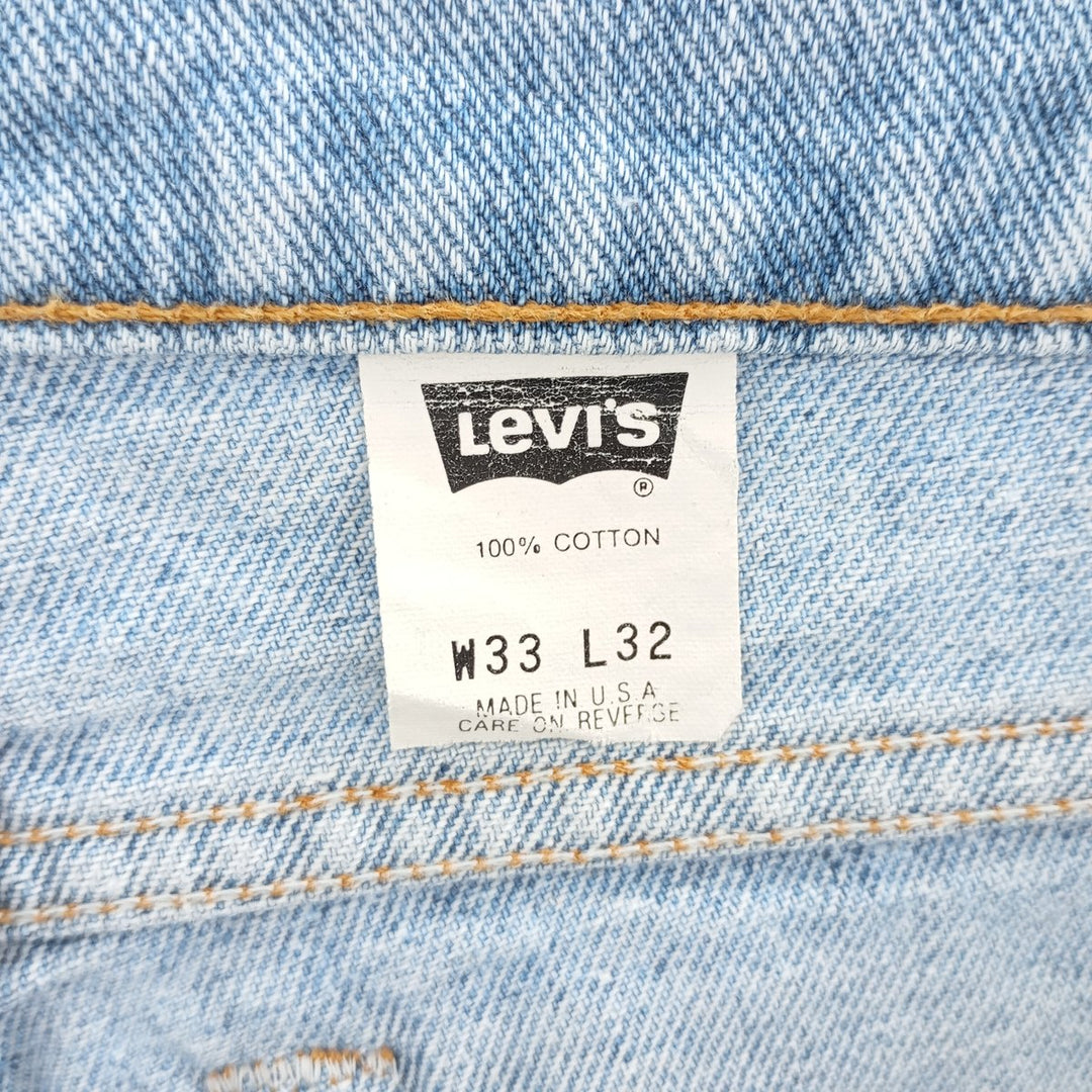 90s~00'S Levi's 00550-4834 Tapered Denim Pants Made in USA Men's W33 Vintage /eaa403720