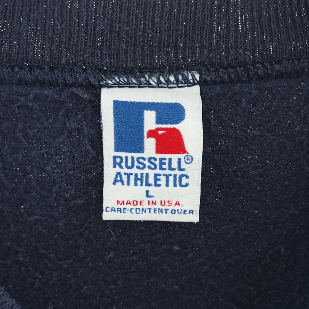 90'S Russell plain blank sweatshirt, sweatshirt, made in USA, men's size L, vintage /eaa403740