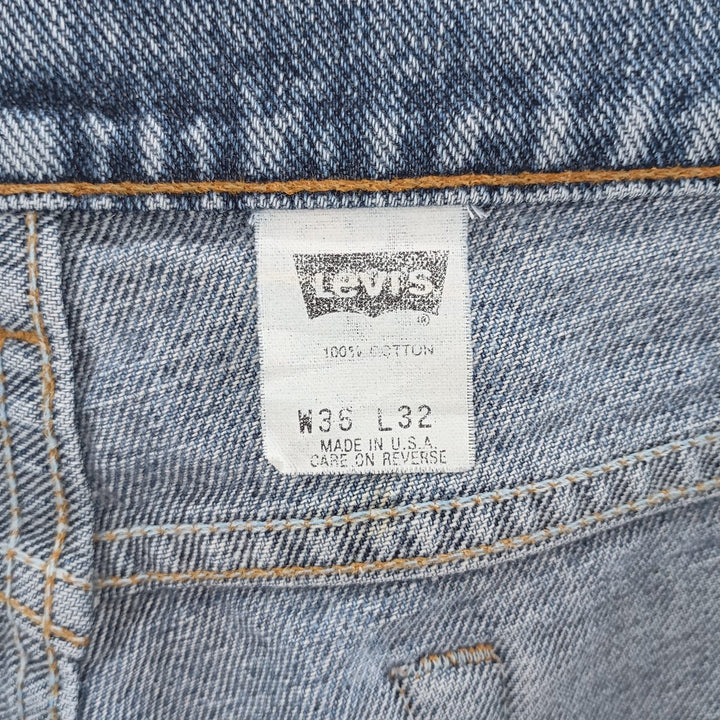 90'S Levi's 560 Tapered Denim Pants Made in USA Men's W35 Vintage / eaa403760