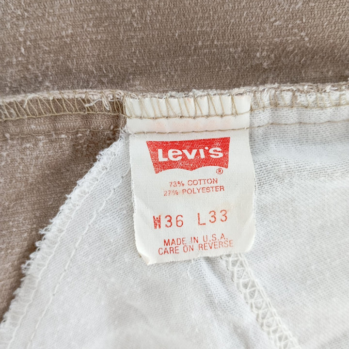 90'S Levi's 519 1523 Corduroy Pants Made in USA Men's W36 Vintage /eaa403771