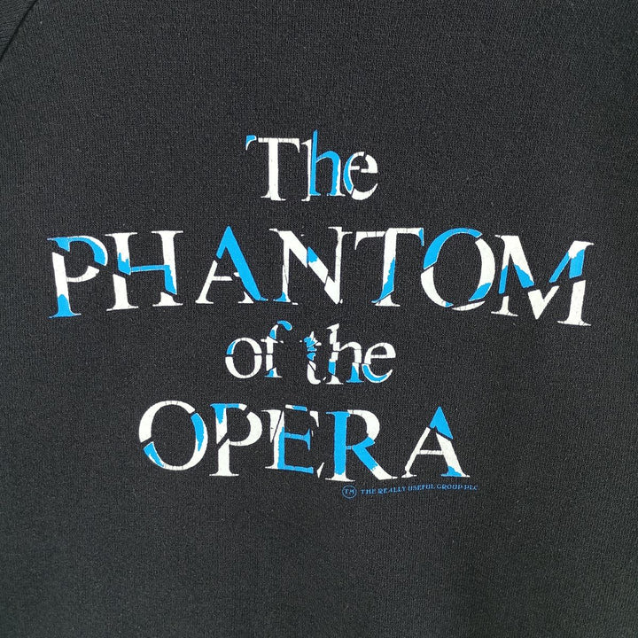 90s~00'S Hanes Phantom of the Opera Luminous Print Sweatshirt Trainer Men's M Size Vintage /eaa403793