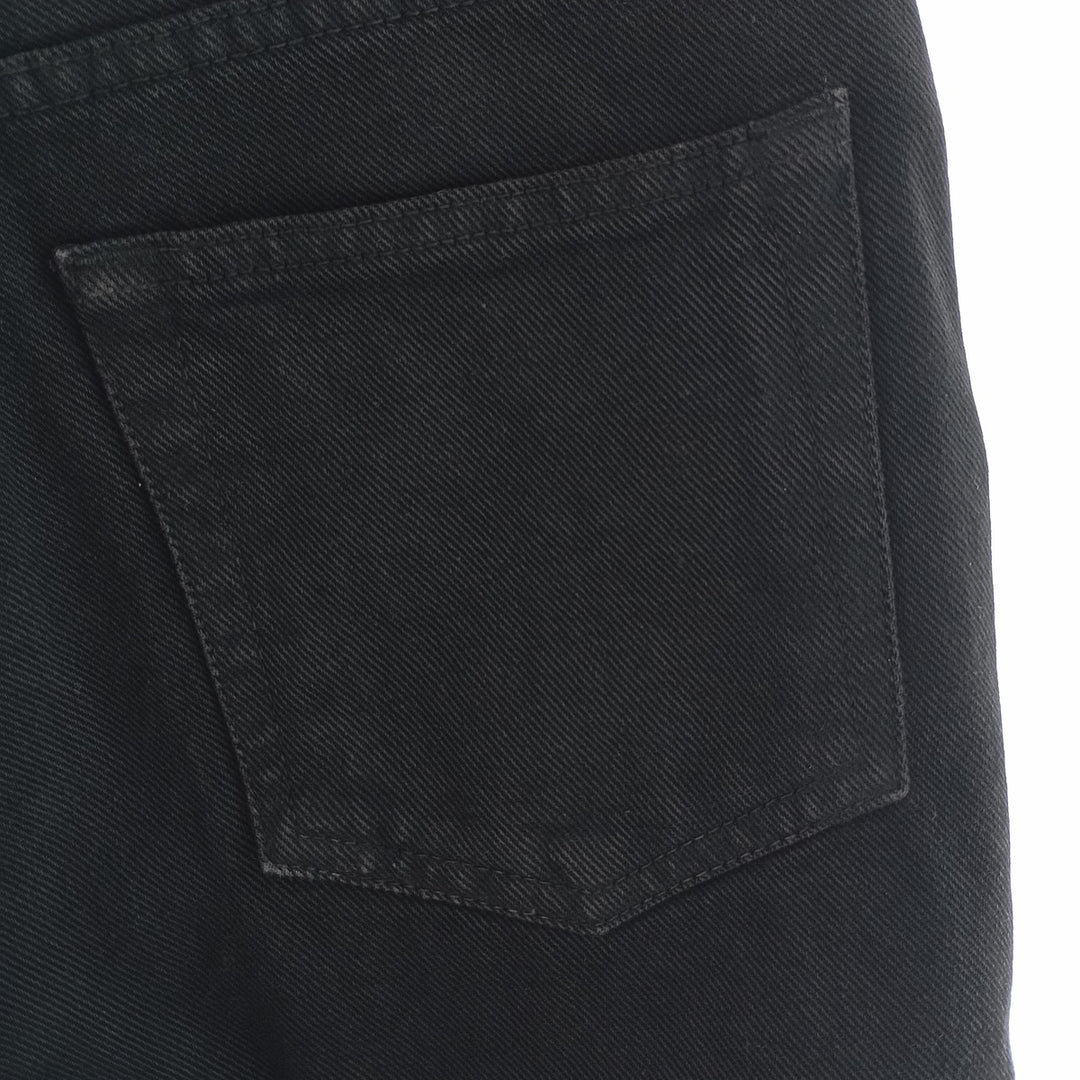 90s~00'S Calvin Klein JEANS Black denim straight denim pants Women's L (w28) / eaa403794