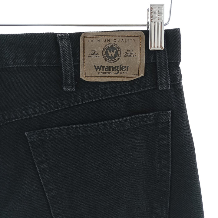 Wrangler Black Denim Tapered Denim Pants Men's W36 / eaa403799