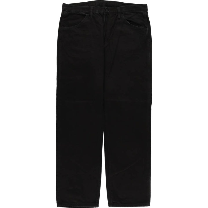 Rustler Black Denim Straight Denim Pants for Men, W36 cotton black type Vintage Second Hand