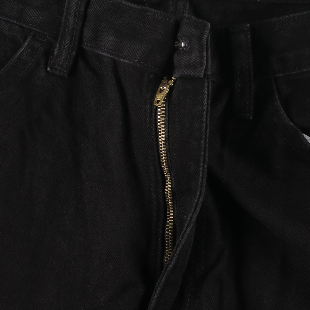 Rustler Black Denim Straight Denim Pants for Men, W36 cotton black type Vintage Second Hand