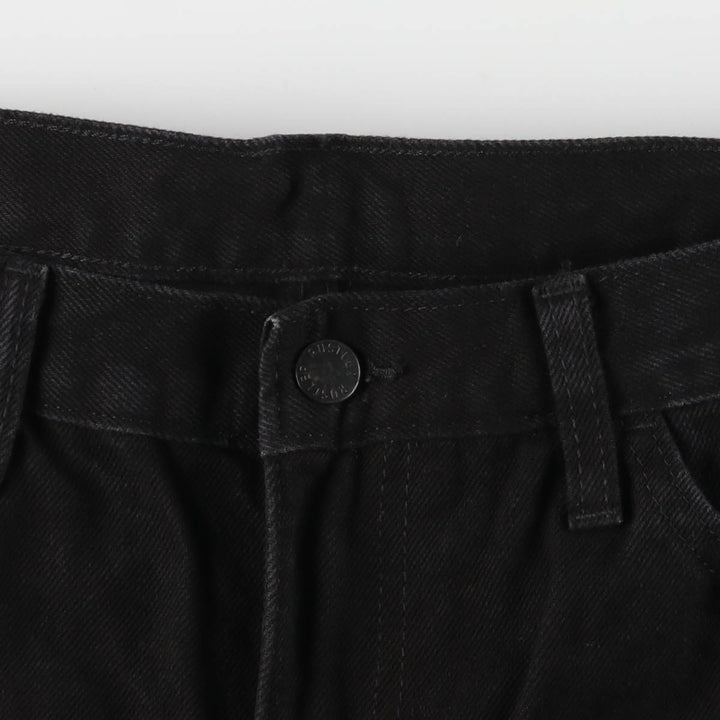 Rustler Black Denim Straight Denim Pants for Men, W36 cotton black type Vintage Second Hand