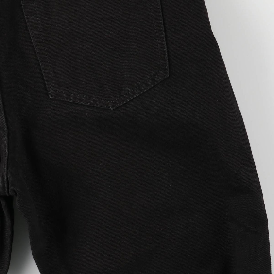 Rustler Black Denim Straight Denim Pants for Men, W36 cotton black type Vintage Second Hand