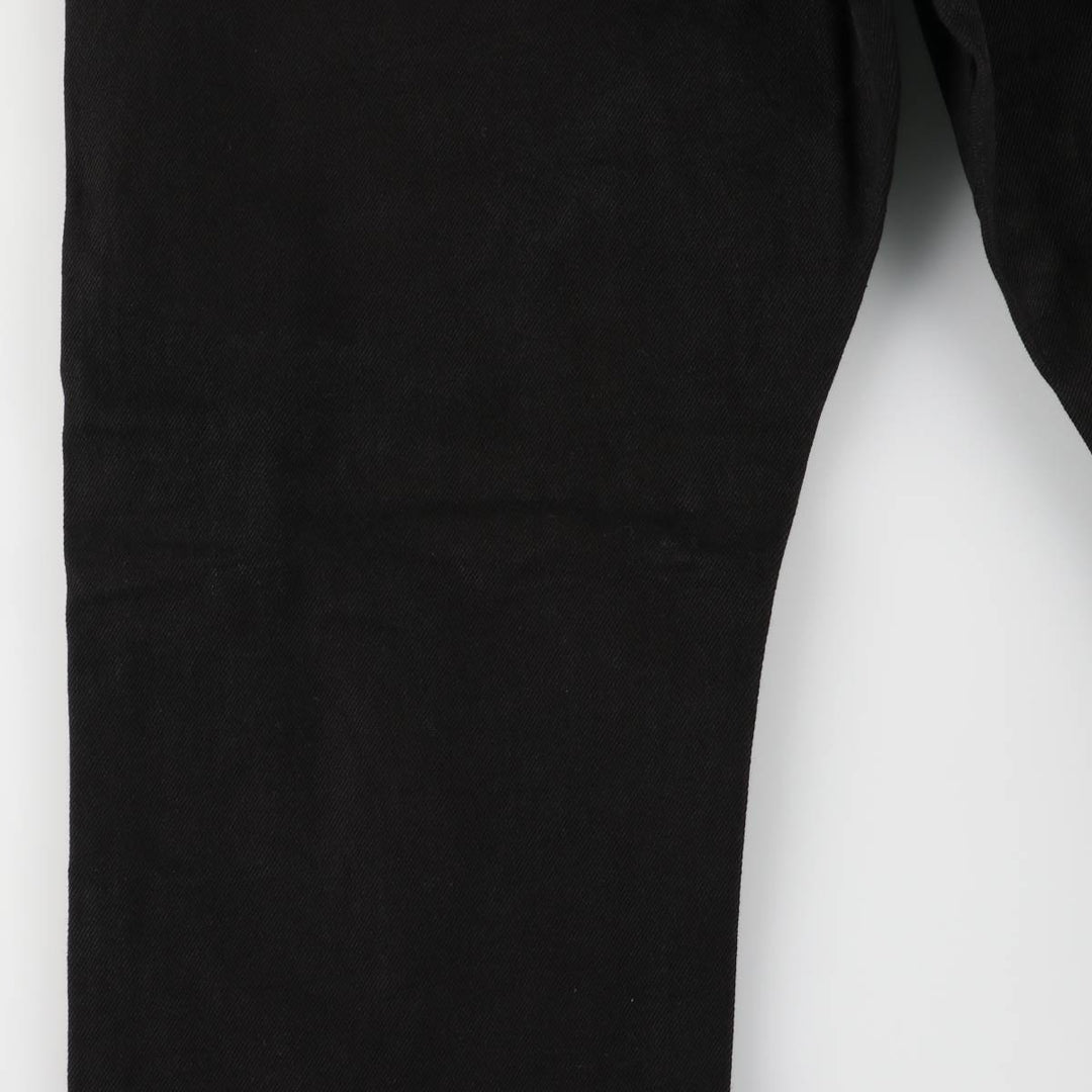 Rustler Black Denim Straight Denim Pants for Men, W36 cotton black type Vintage Second Hand