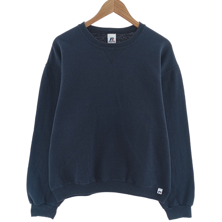90'S Russell plain blank sweatshirt, sweatshirt, men's M size, vintage / eaa403822