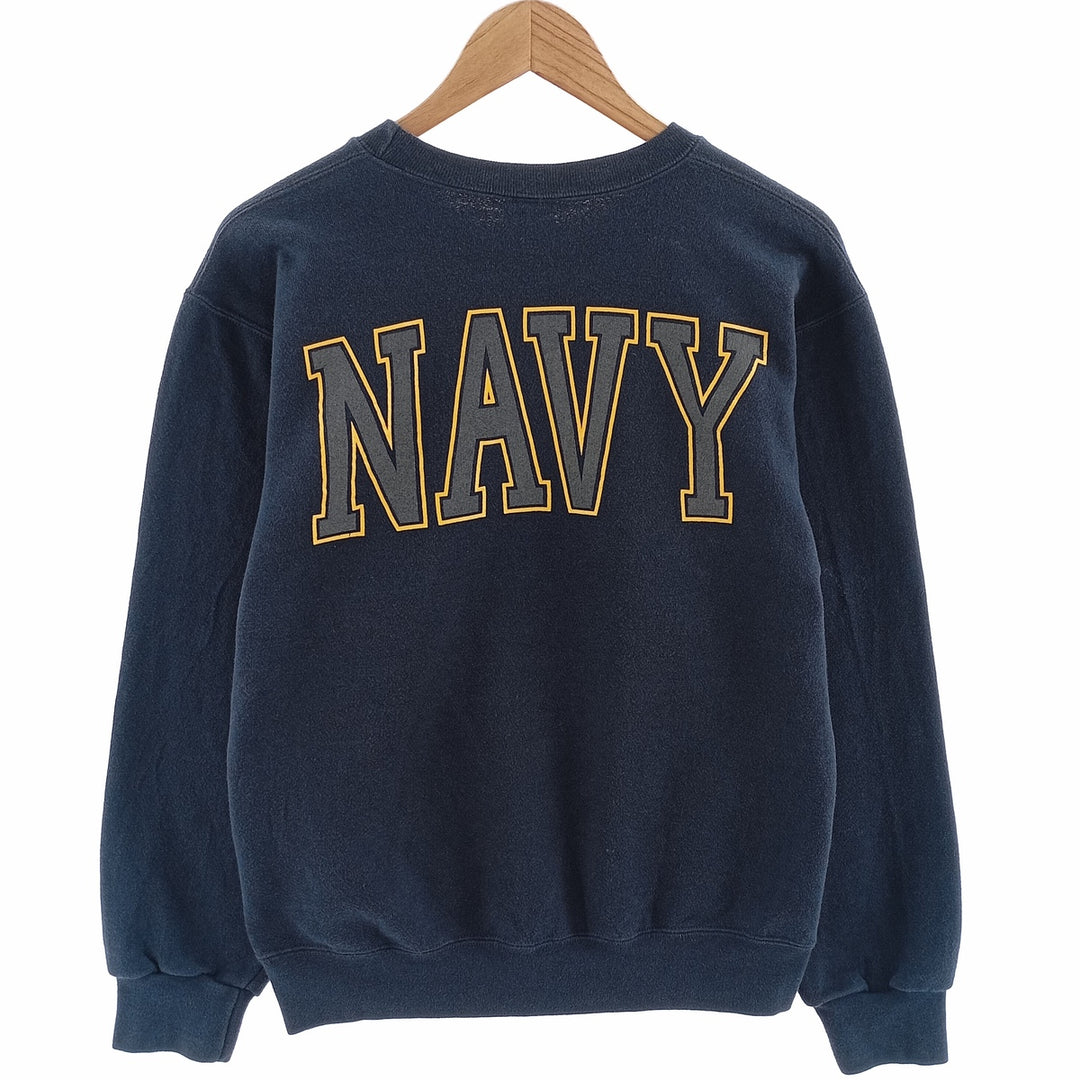 USNAVY Printed Sweatshirt Trainer Made in USA Men's S size /eaa403825