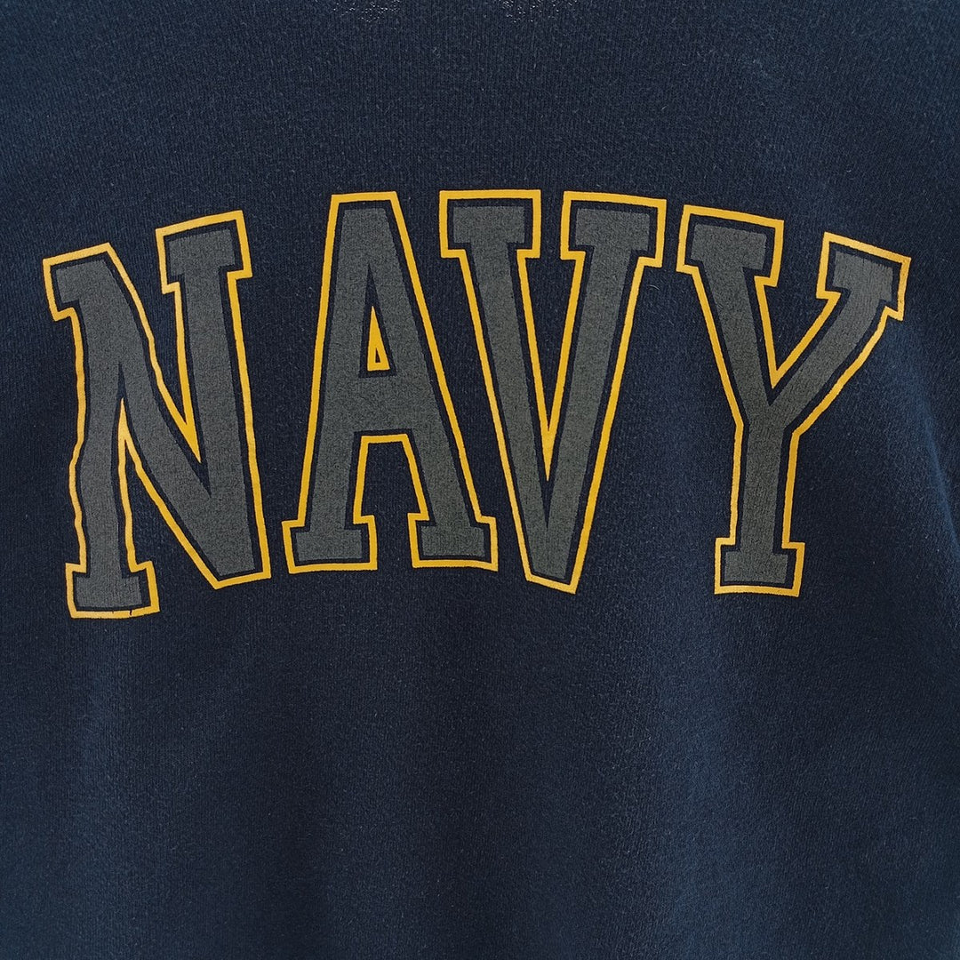 USNAVY Printed Sweatshirt Trainer Made in USA Men's S size /eaa403825