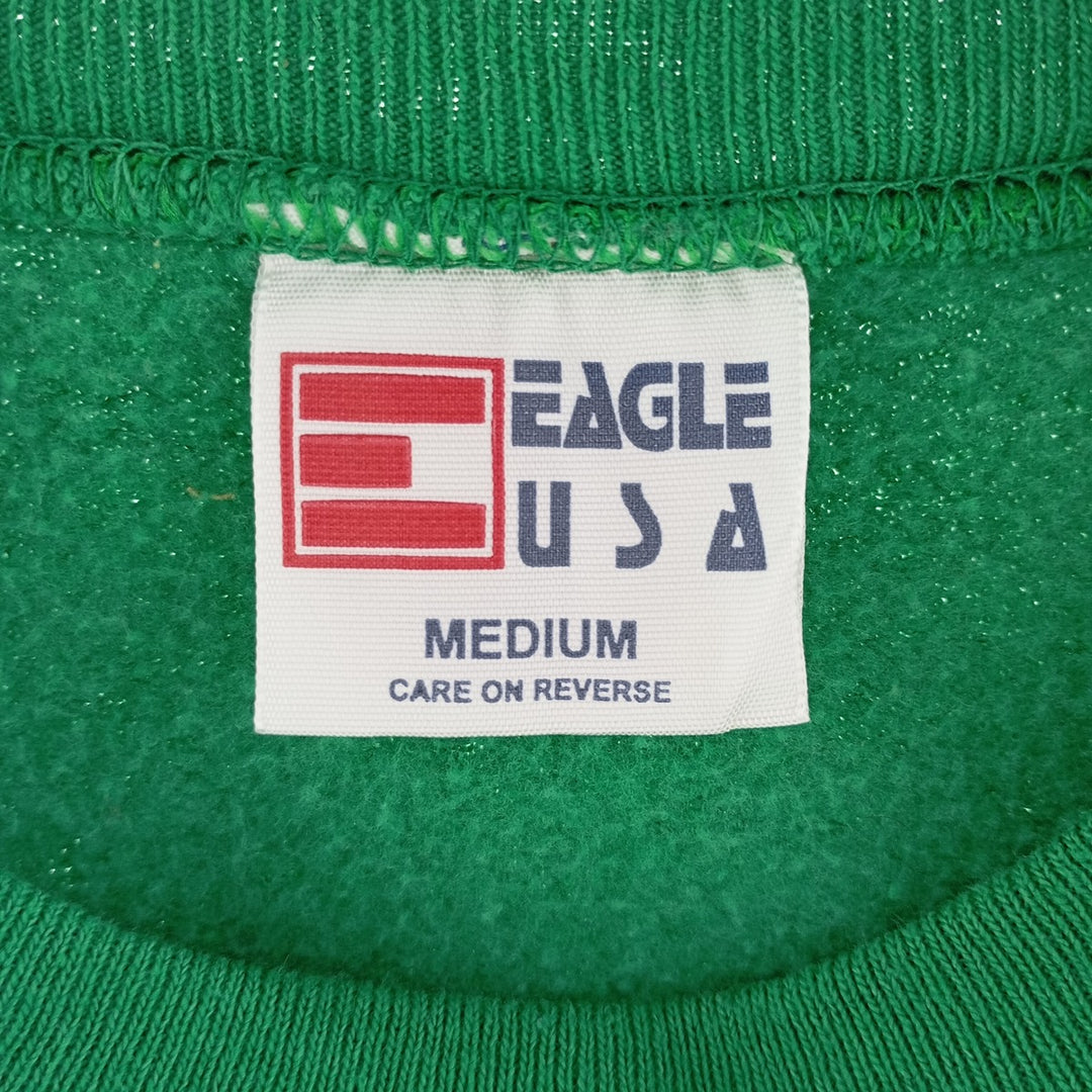 90'S EAGLE USA plain blank sweatshirt, sweatshirt, made in USA, men's size M, vintage /eaa403857