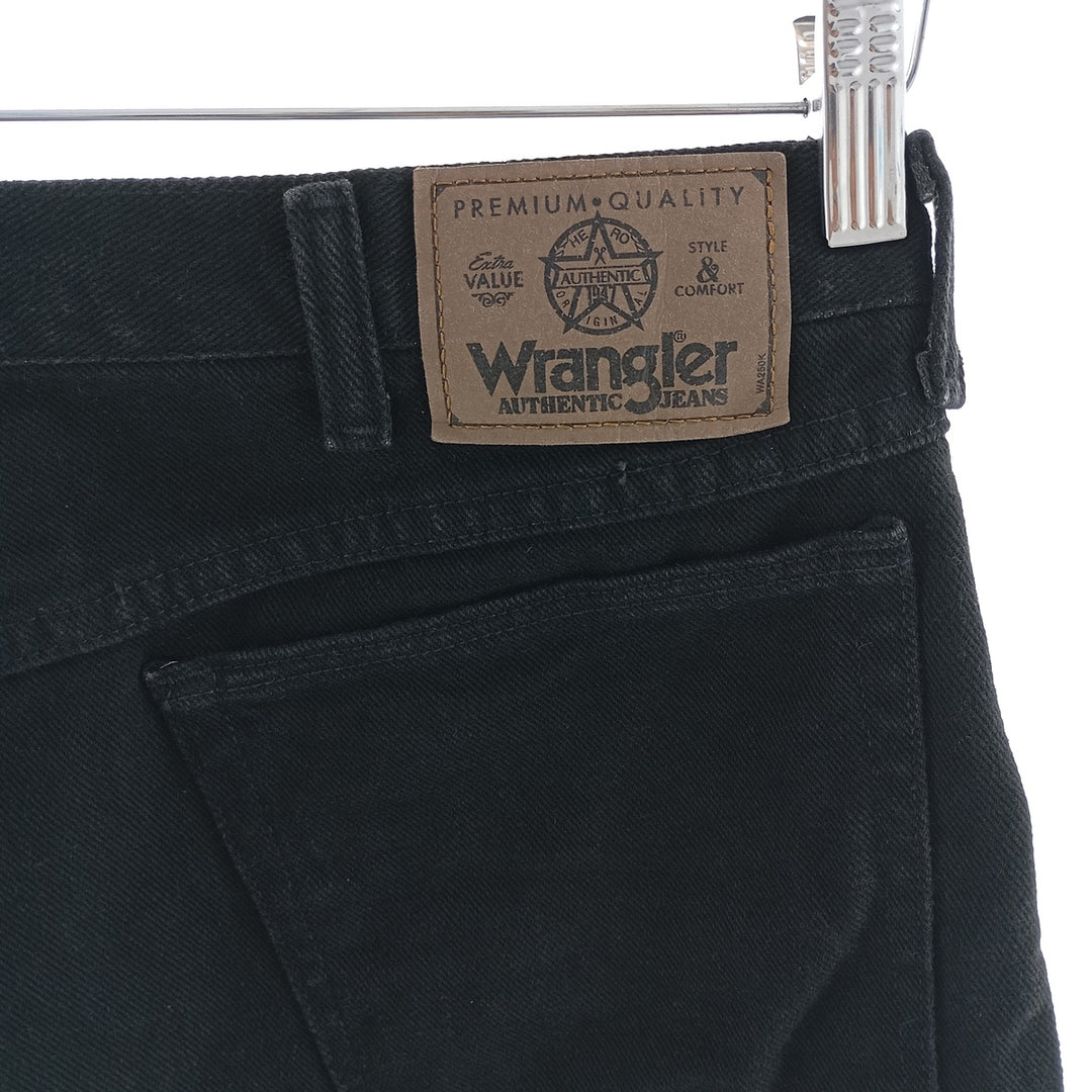 90'S Wrangler Black Denim Straight Denim Pants Men's W34 Vintage / eaa403860