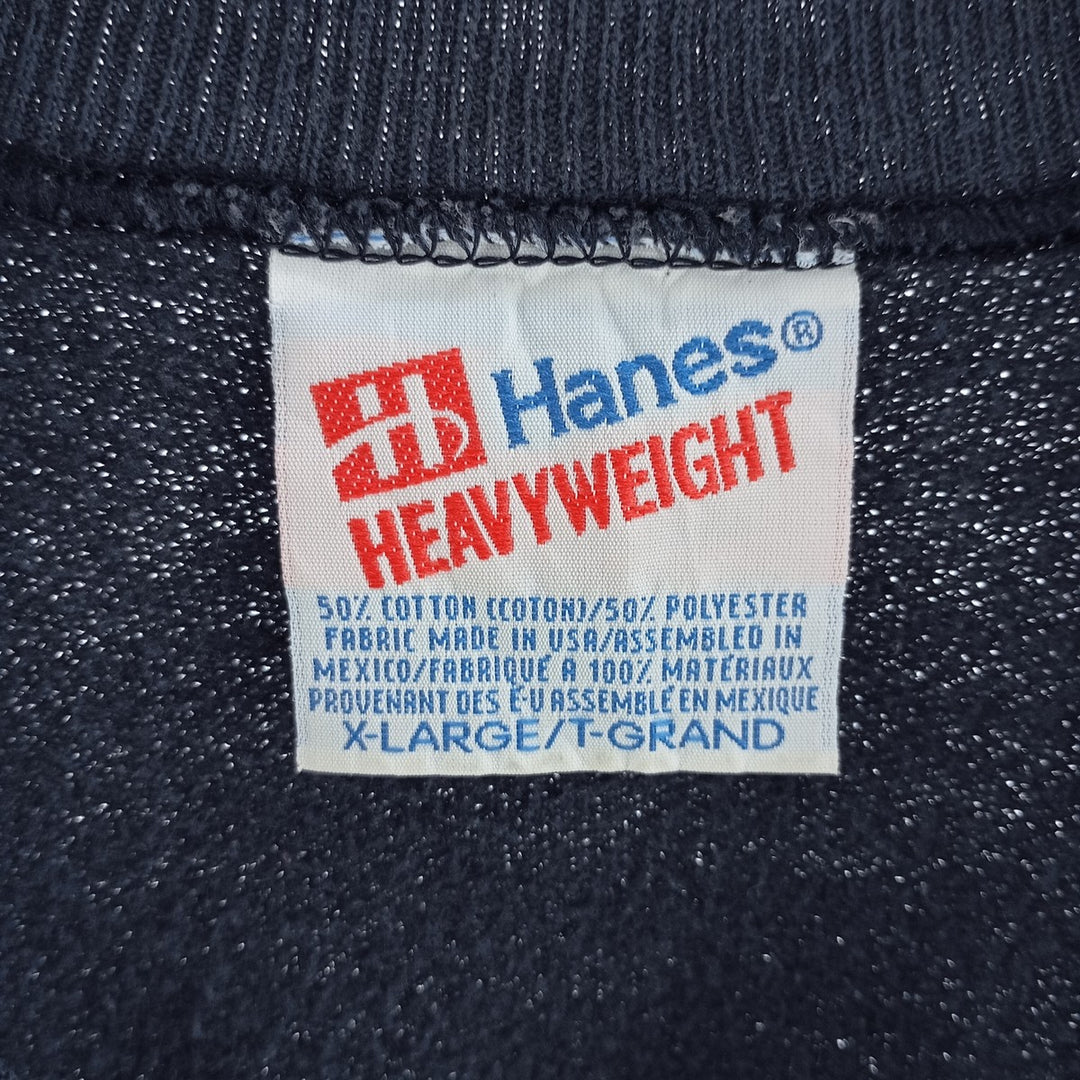 90'S Hanes Heavyweight Plain Blank Sweatshirt, Made in USA, Men's XL, Vintage /eaa403868