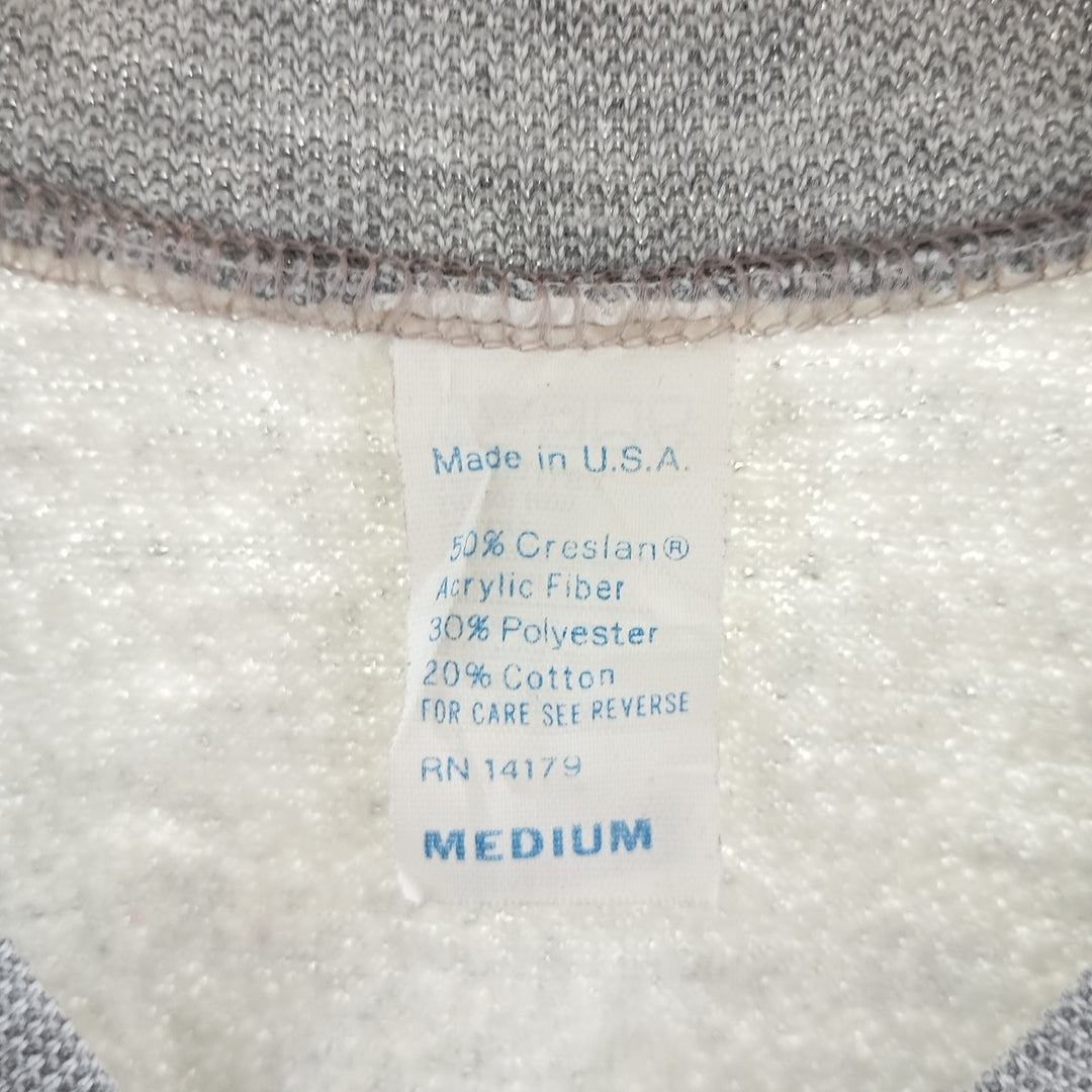 80s-90'S Plain Blank Sweatshirt, Made in USA, Men's M Size, Vintage /eaa403883