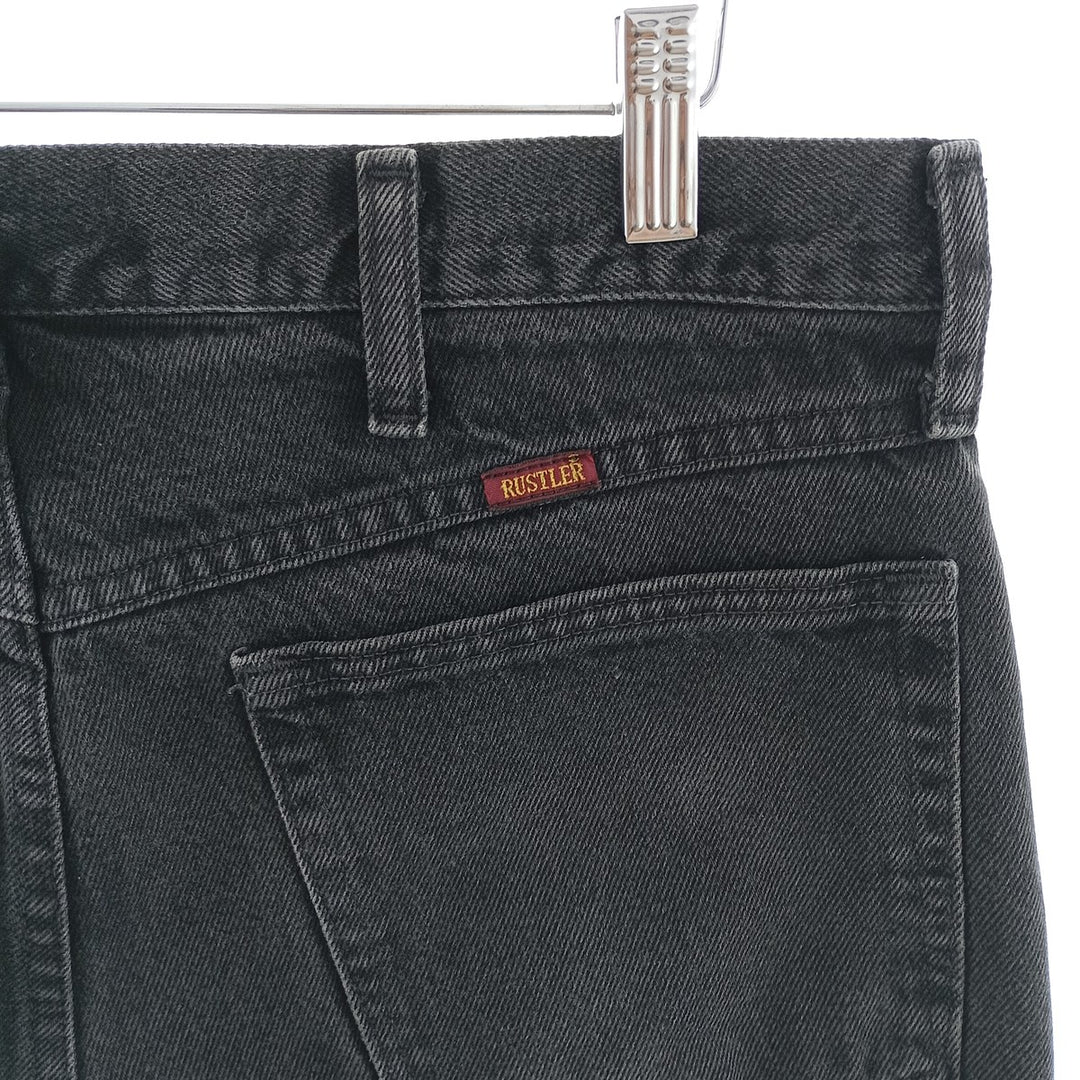 RUSTLER Black Denim Straight Denim Pants Men's W34 equivalent / eaa403905