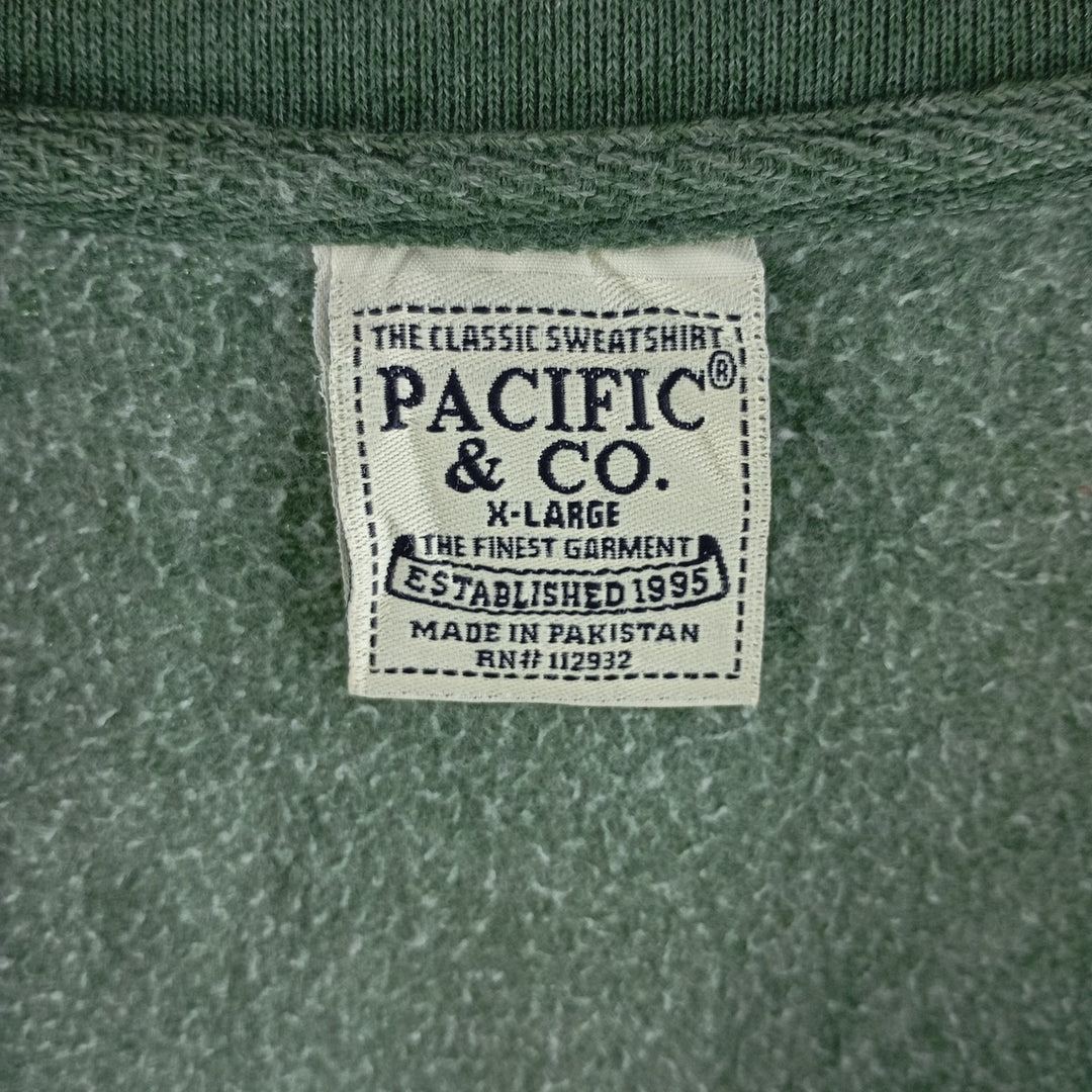 PACIFIC and CO College Sweatshirt Trainer Men's XL Size /eaa403908