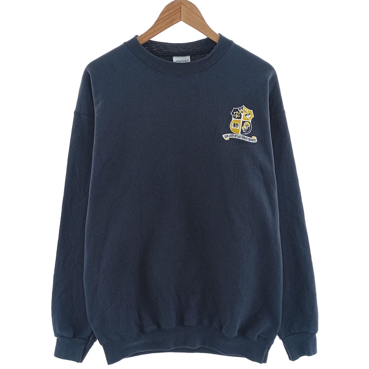 PORT and COMPANY College Sweatshirt, Men's L Size, Vintage / eaa403910