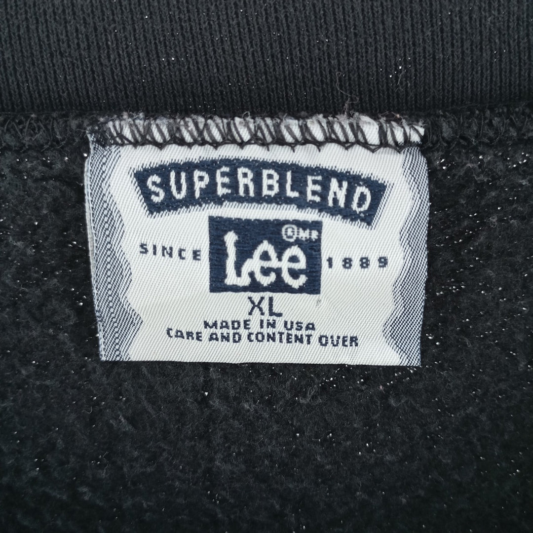 90s~00'S Lee SUPERBLEND plain blank sweatshirt, made in USA, men's XL equivalent, vintage /eaa403913