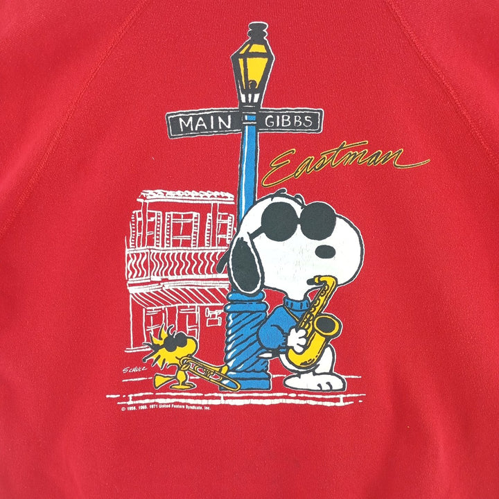 80'S Artex Snoopy character sweatshirt, made in USA, men's size L, vintage / eaa403919