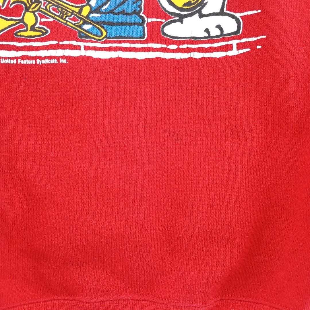 80'S Artex Snoopy character sweatshirt, made in USA, men's size L, vintage / eaa403919