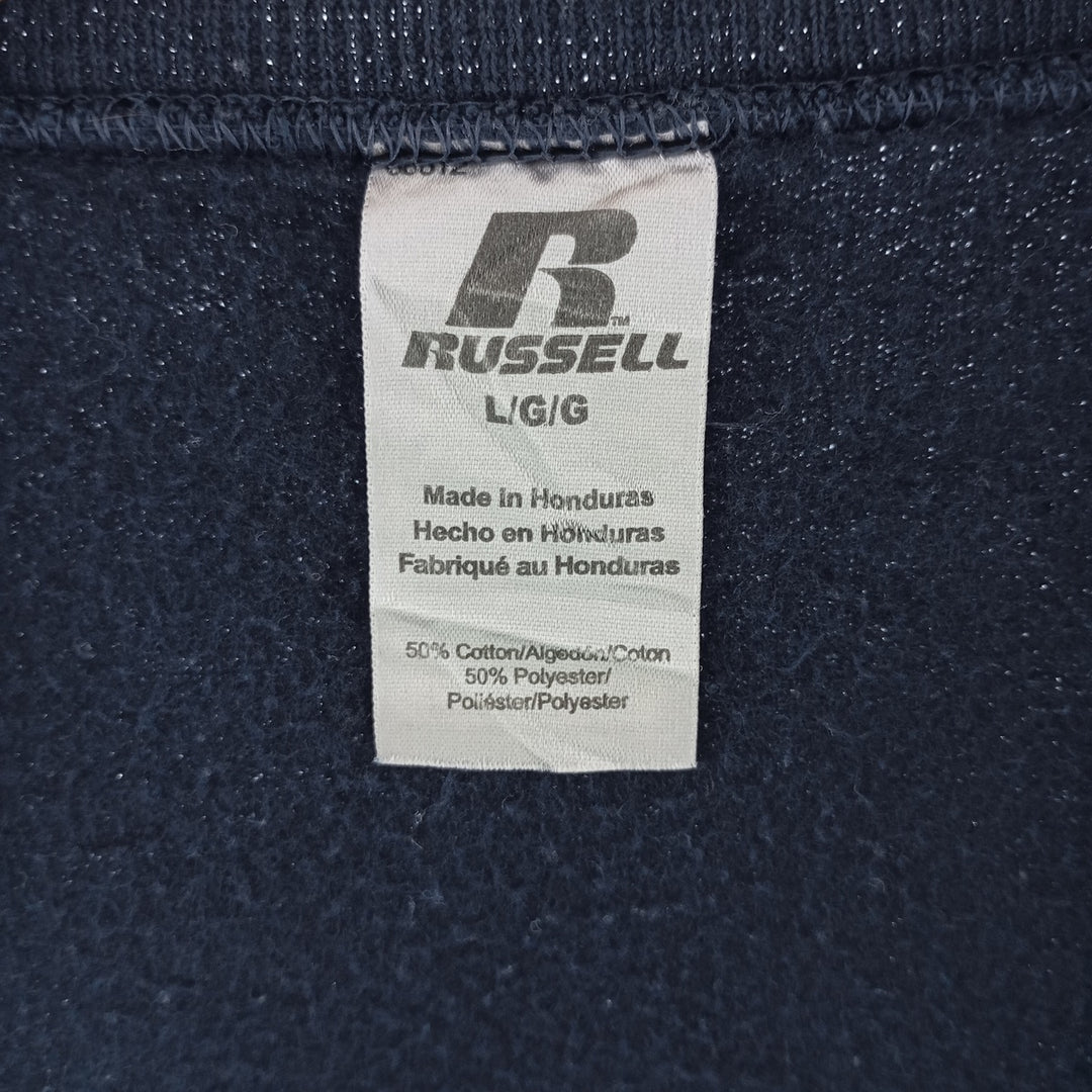 00s~ Russell Plain Blank Sweatshirt Trainer Men's L size / eaa403920