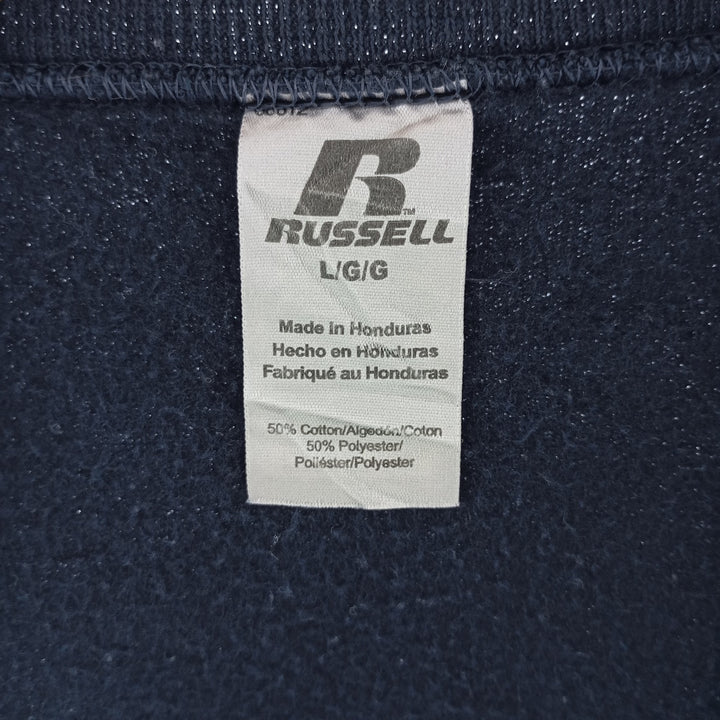 00s~ Russell Plain Blank Sweatshirt Trainer Men's L size / eaa403920