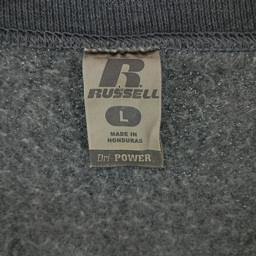 00s~ Russell Plain Blank Sweatshirt Trainer Men's L size / eaa403922