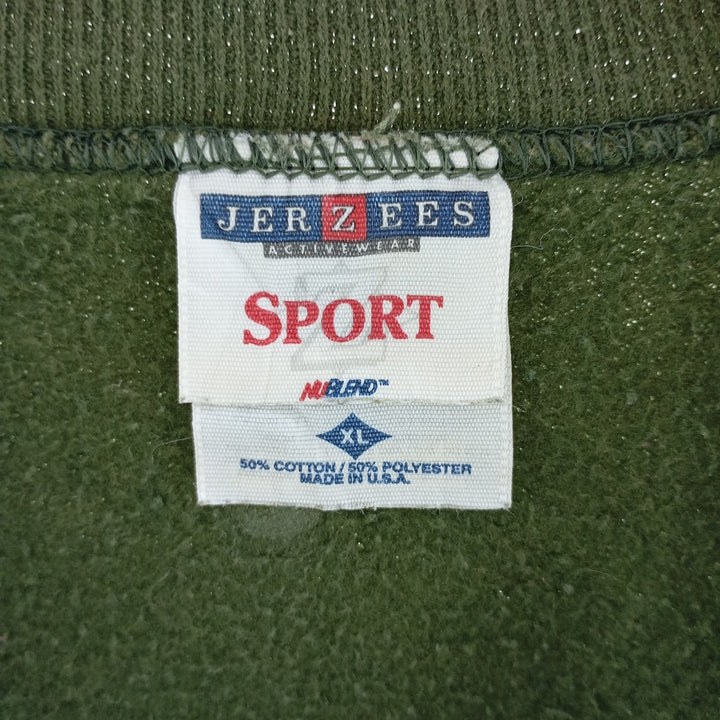 90'S Jerzees Plain Blank Sweatshirt Trainer Made in USA Men's XL Vintage /eaa403928