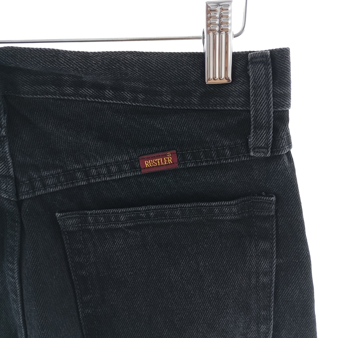 RUSTLER Black Denim Straight Denim Pants Men's W29 equivalent /eaa403931