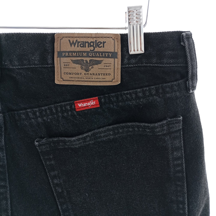 Wrangler Black Denim Straight Denim Pants Men's W34 equivalent / eaa403932