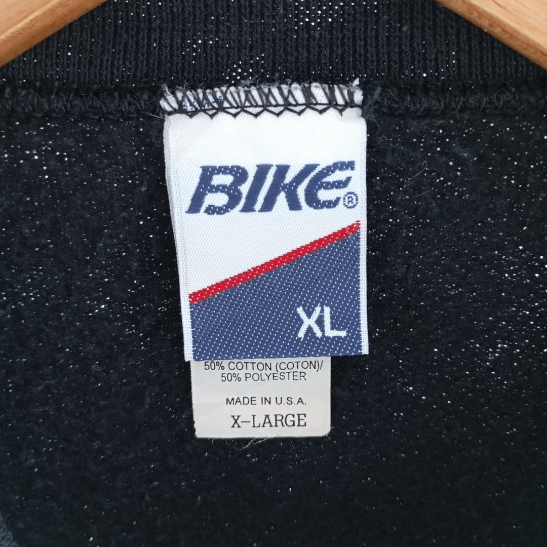 90'S BIKE plain blank sweatshirt, made in USA, men's XL equivalent, vintage /eaa403948