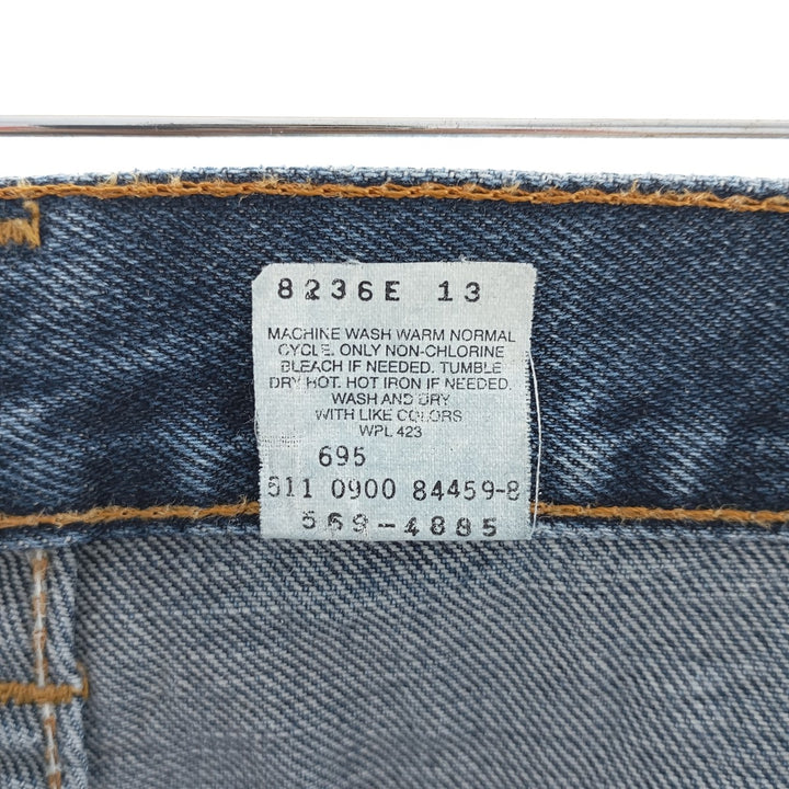 00'S Levi's 569 LOOSE STRAIGHT FIT straight denim pants made in USA men's w32 equivalent /eaa403952