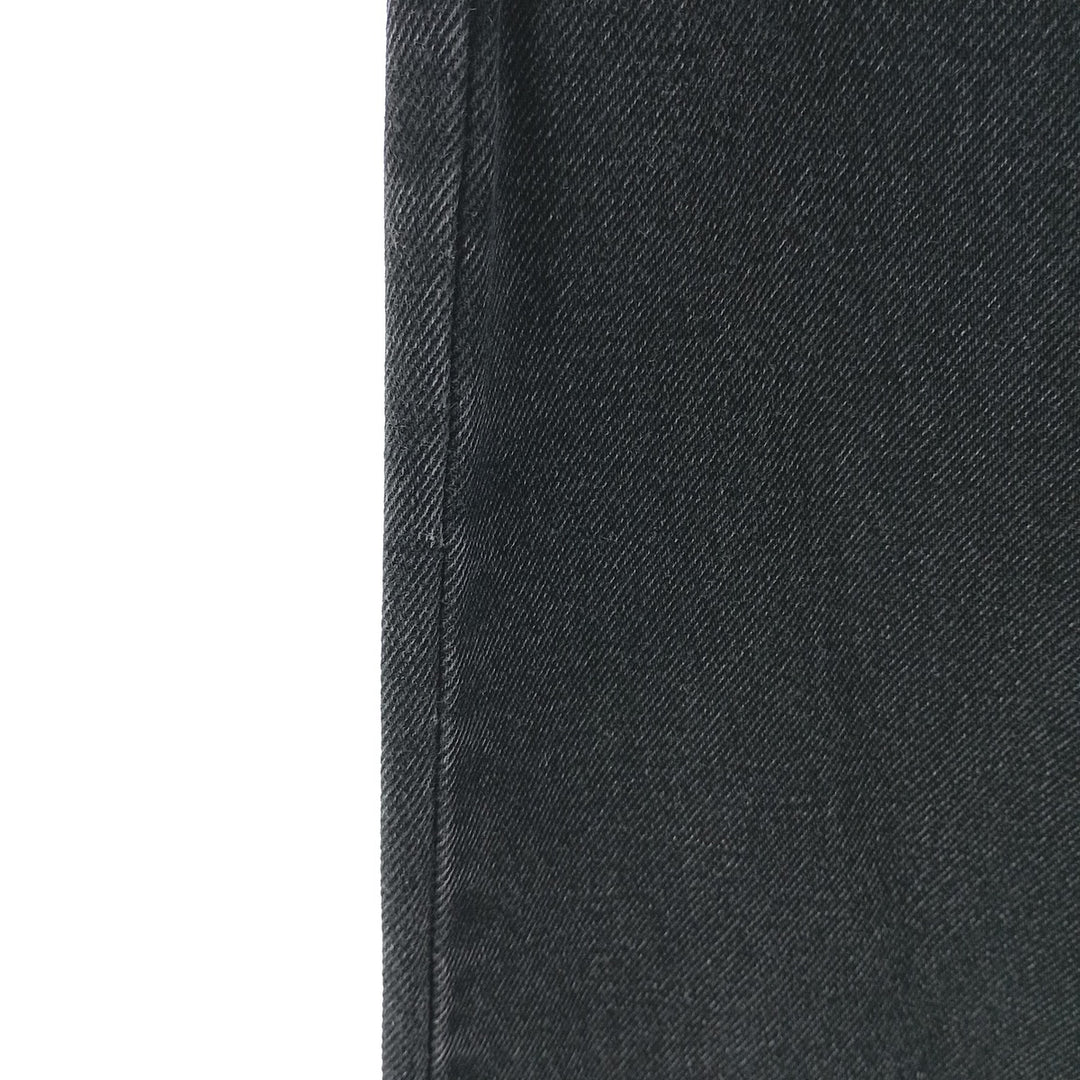 Levi's 505 REGULAR FIT black denim tapered denim pants for men, size W34 / eaa403956