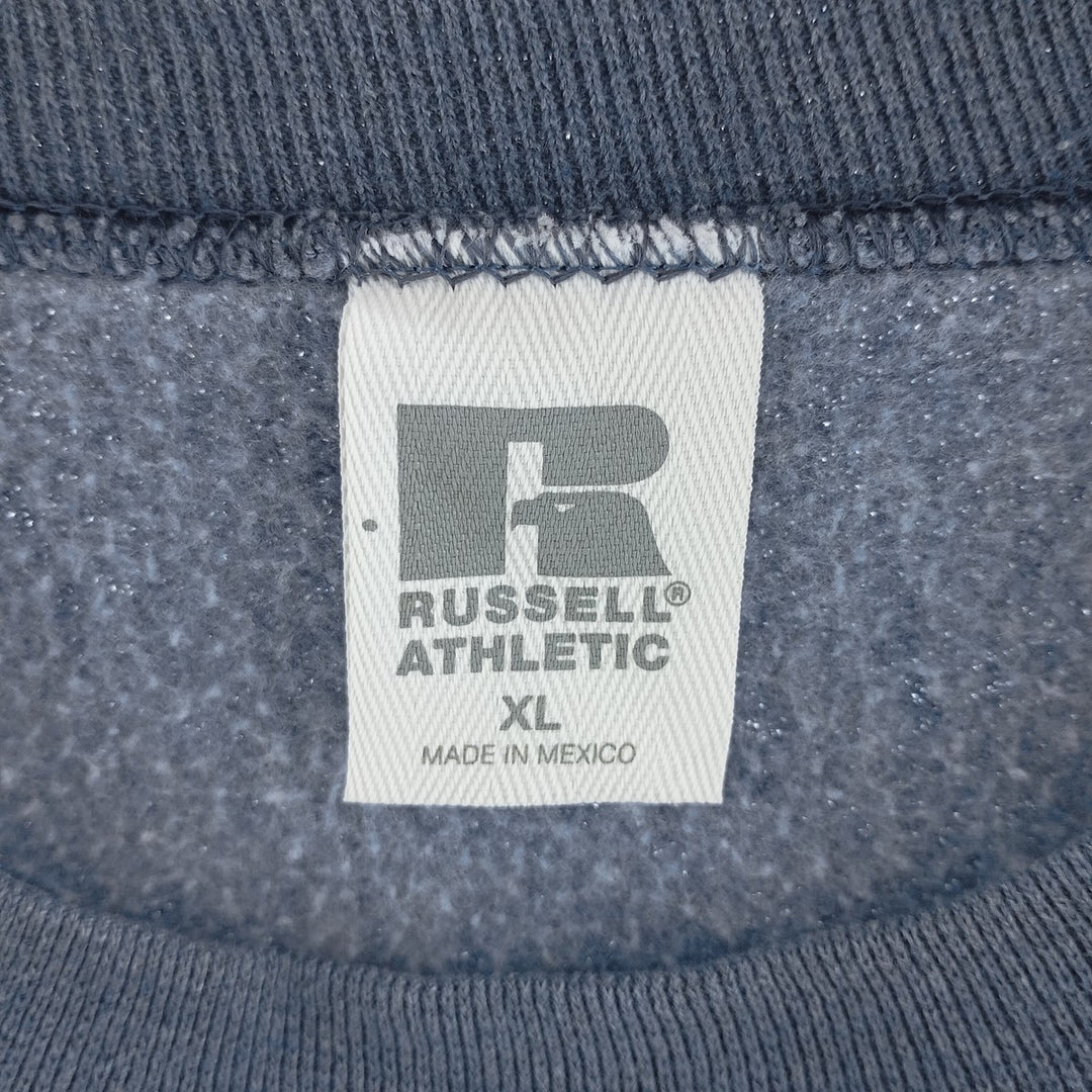 90'S Russell plain blank sweatshirt, sweatshirt, men's XL equivalent, vintage /eaa403961