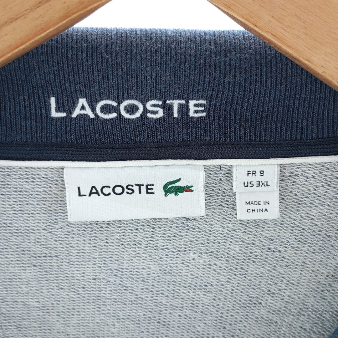 Lacoste LACOSTE Half-Zip Sweatshirt Trainer 8 Men's XXL / eaa403963