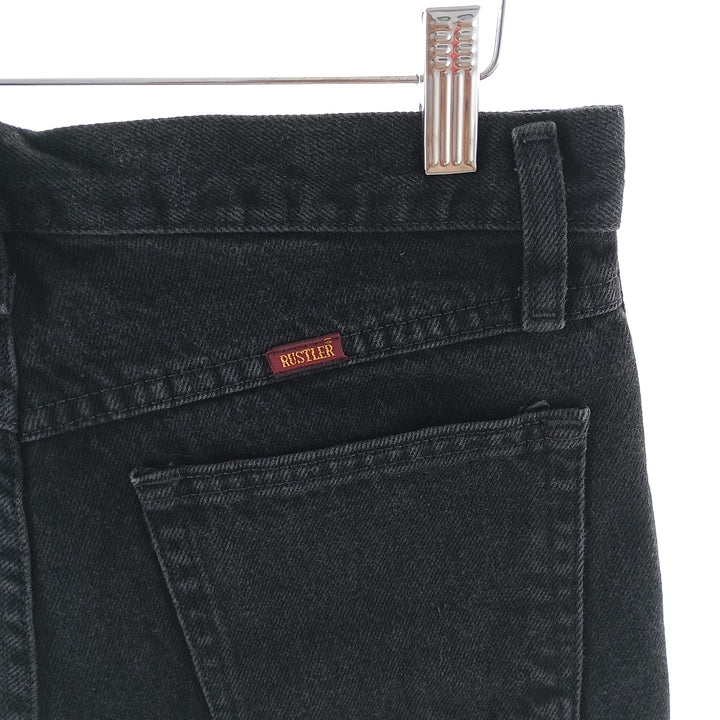 RUSTLER Black Denim Straight Denim Pants Men's W30 equivalent / eaa403972