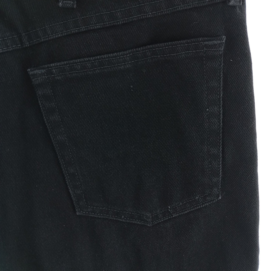 Wrangler Black Denim Straight Denim Pants Men's W34 equivalent / eaa403980