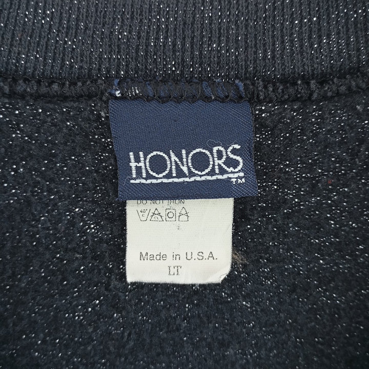 90'S HONORS plain blank sweatshirt, made in USA, men's size L, vintage /eaa403998