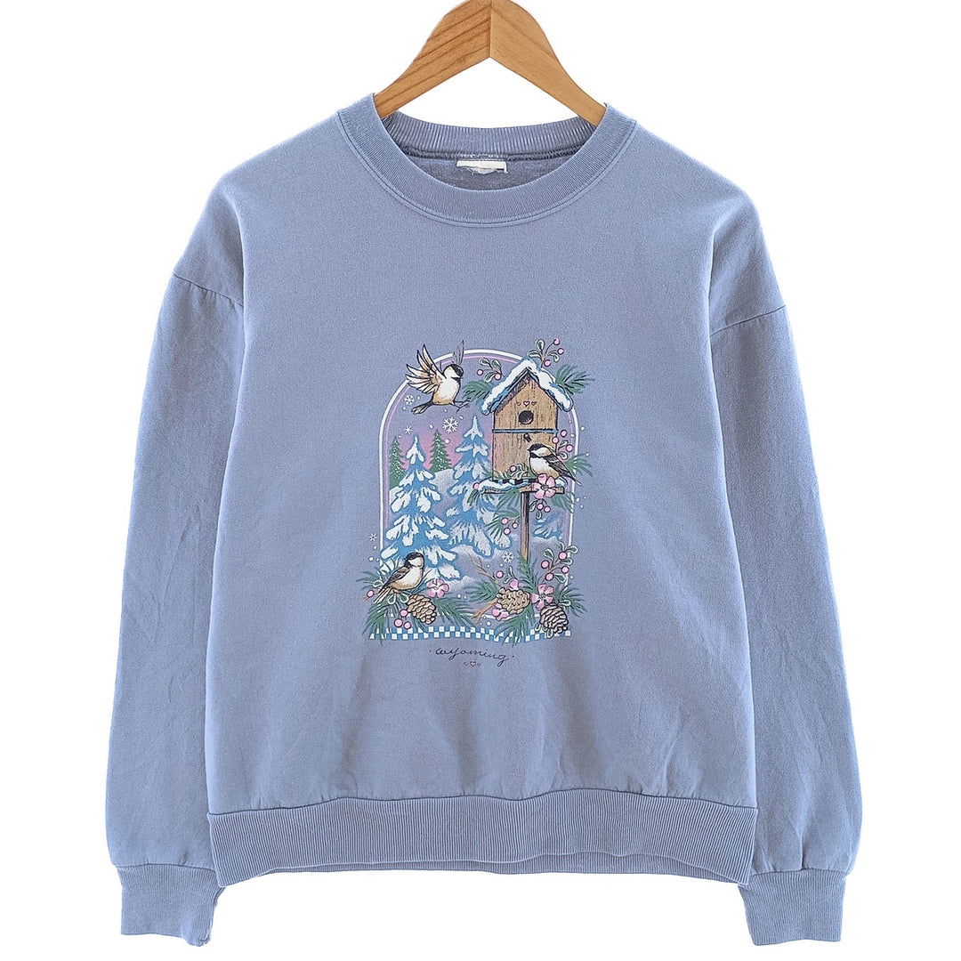 Animal Pattern Animal Sweatshirt Trainer Men's L size /eaa404002