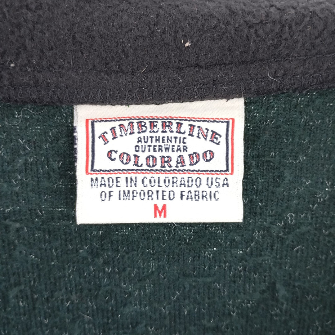 TIMBERLINE Half Zip Fleece Pullover Made in USA Men's M size /eaa404006